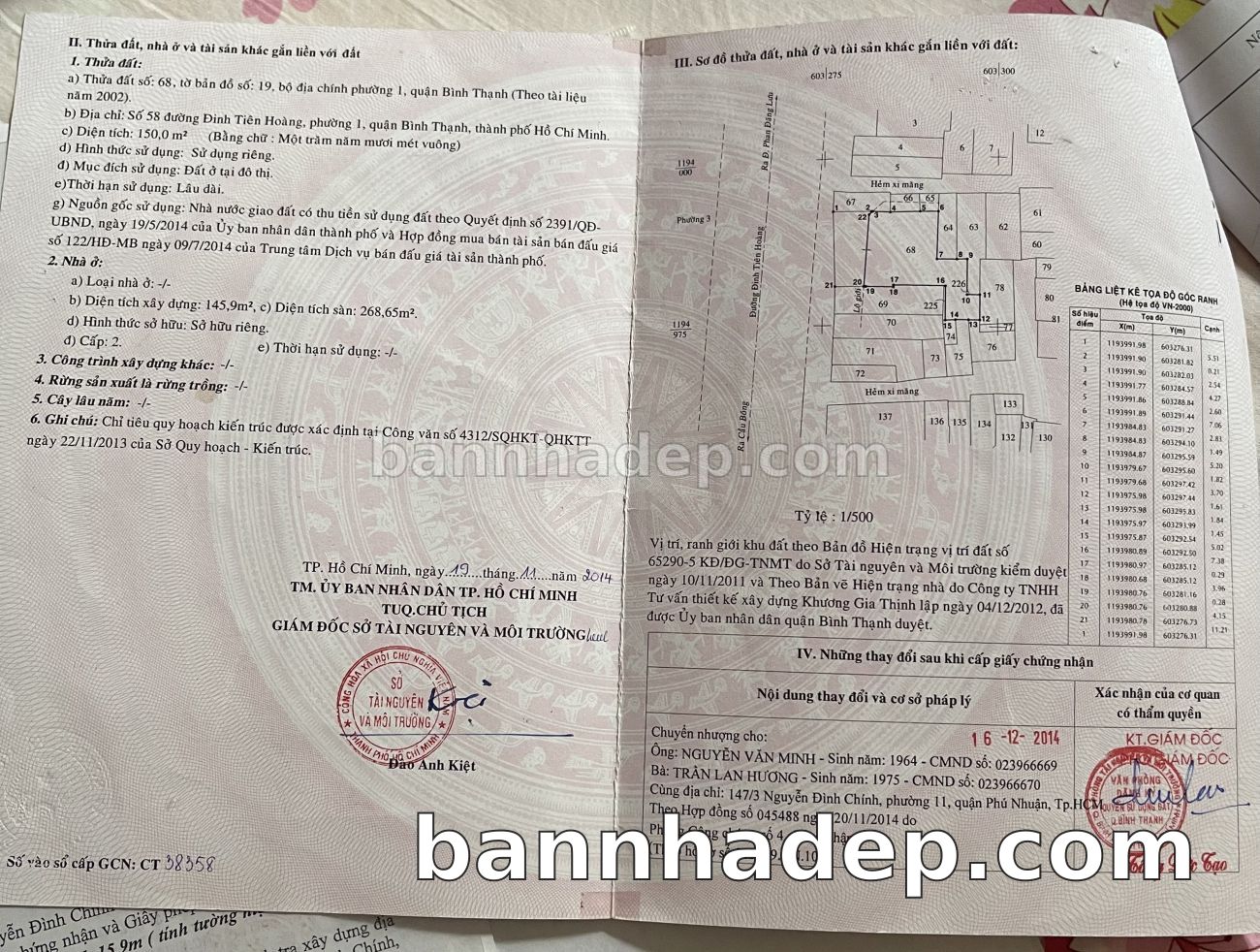Bán nhà 58 Lê Văn Duyệt phường 1 quận Bình Thạnh - Hinh 2