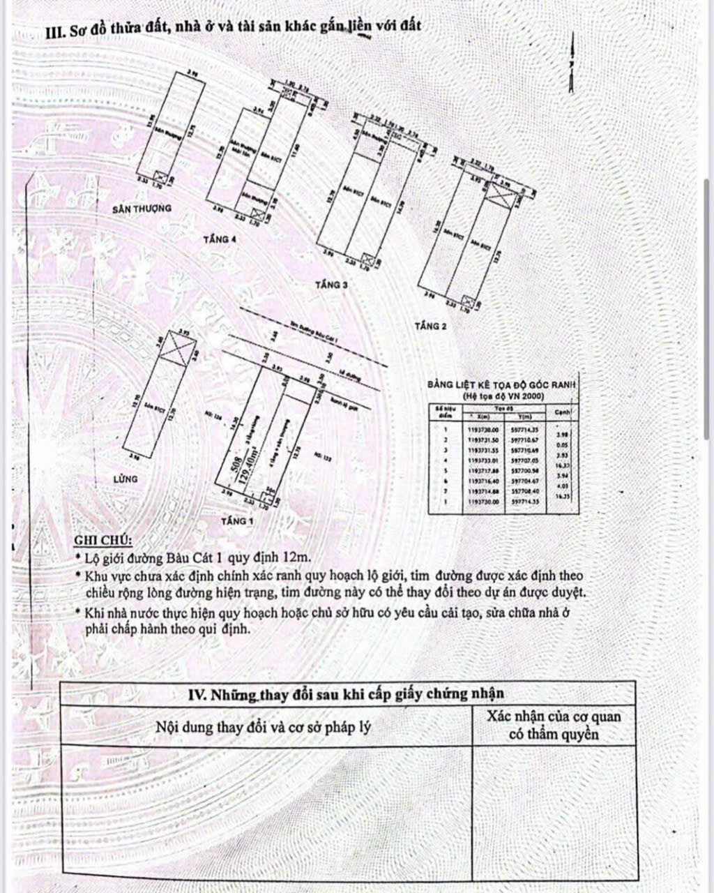 Bán nhà 128-130 Bàu Cát 1 Phường Bảy Hiền - Hinh 3