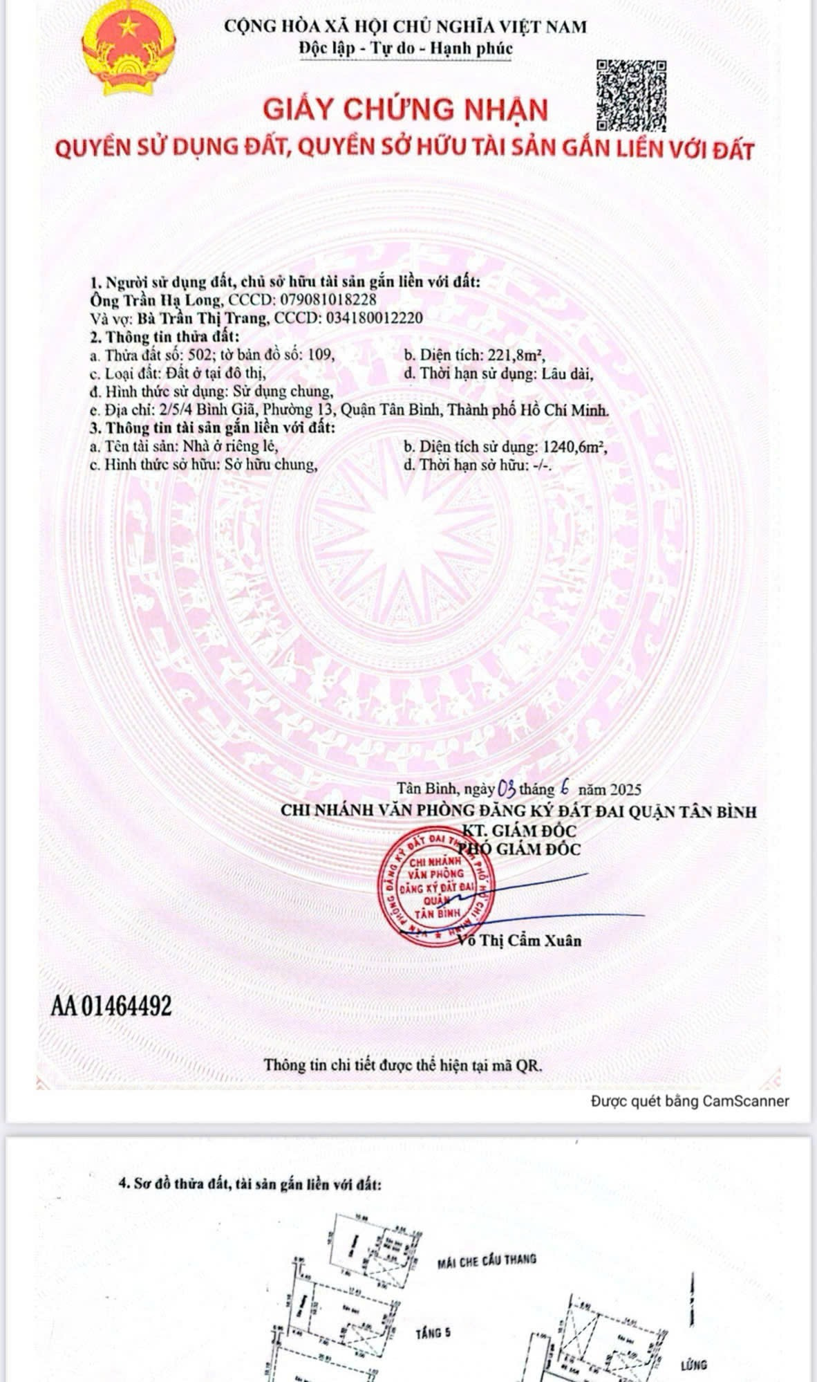 Bán nhà 2/5/4 Bình Giã Phường Tân Bình - Hinh 6