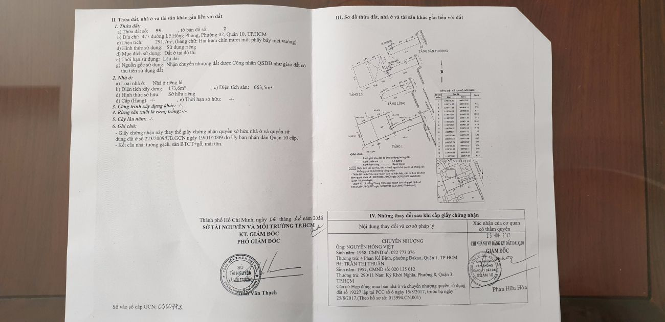Bán nhà 477-477A-477B Lê Hồng Phong Phường Vườn Lài - Hinh 6