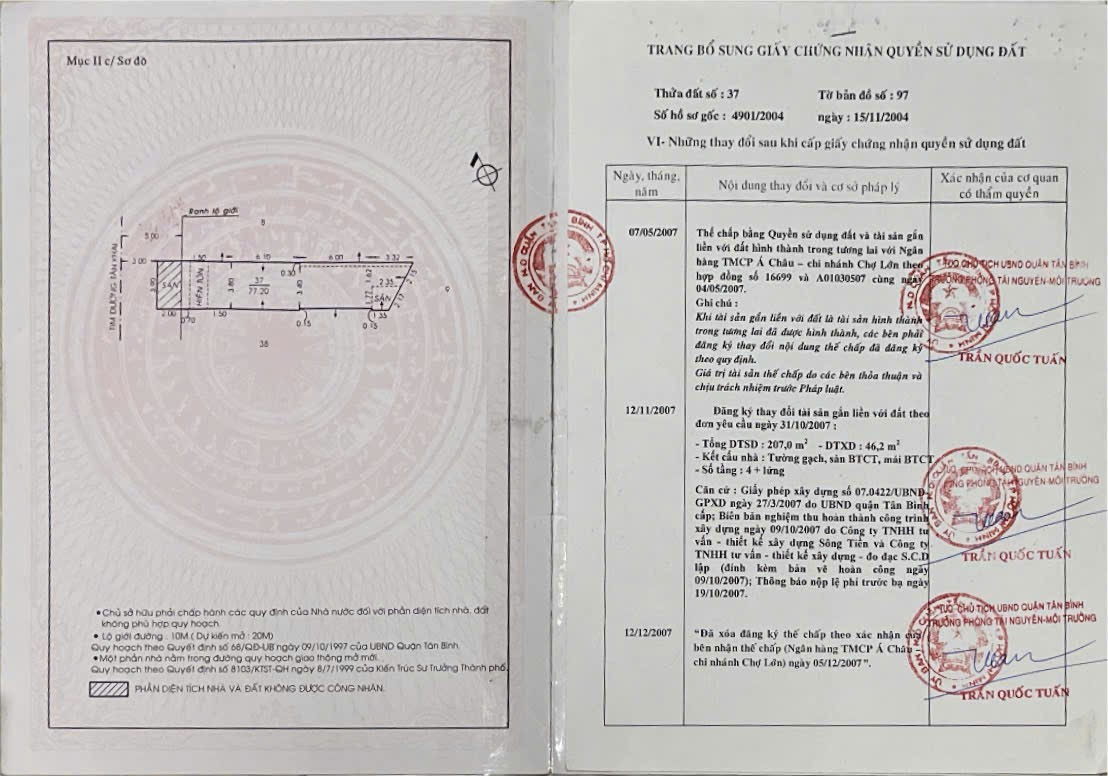 Bán nhà 10 Tân Khai Phường Tân Sơn Nhất - Hinh 4