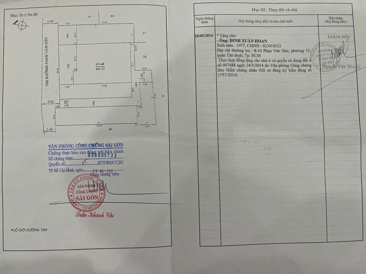 Bán nhà 8-10 Phan Văn Sửu Phường Tân Bình - Hinh 7