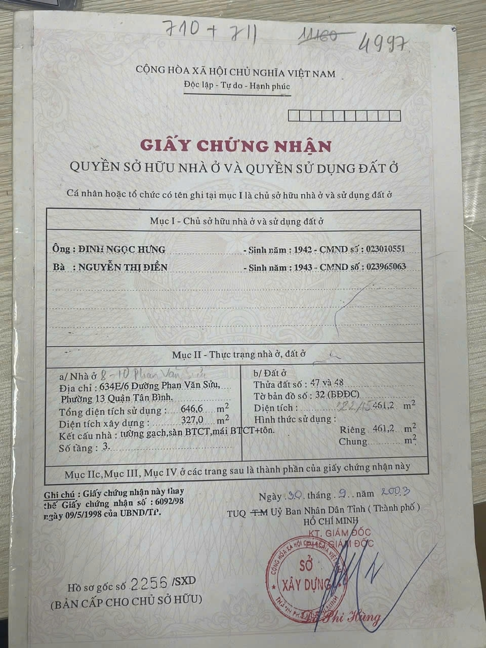 Bán nhà 8-10 Phan Văn Sửu Phường Tân Bình - Hinh 9