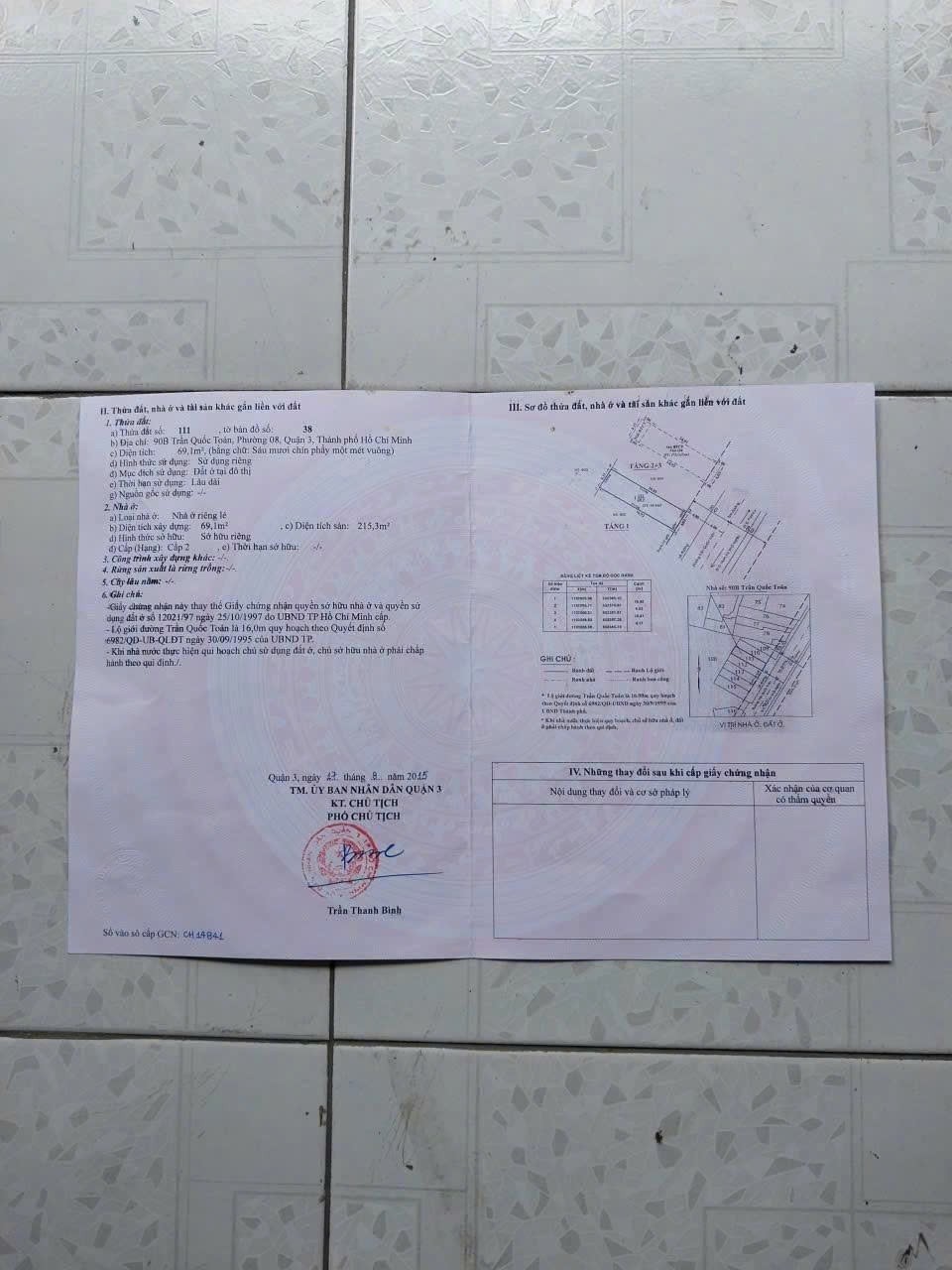 Bán nhà 90B Trần Quốc Toản Phường Xuân Hòa - Hinh 4