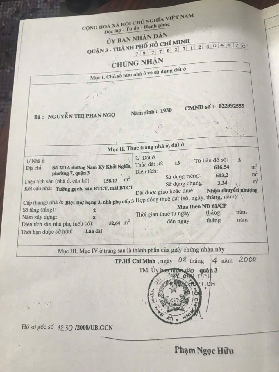 Bán nhà 211A Nam Kỳ Khởi Nghĩa Phường Xuân Hòa - Hinh 10