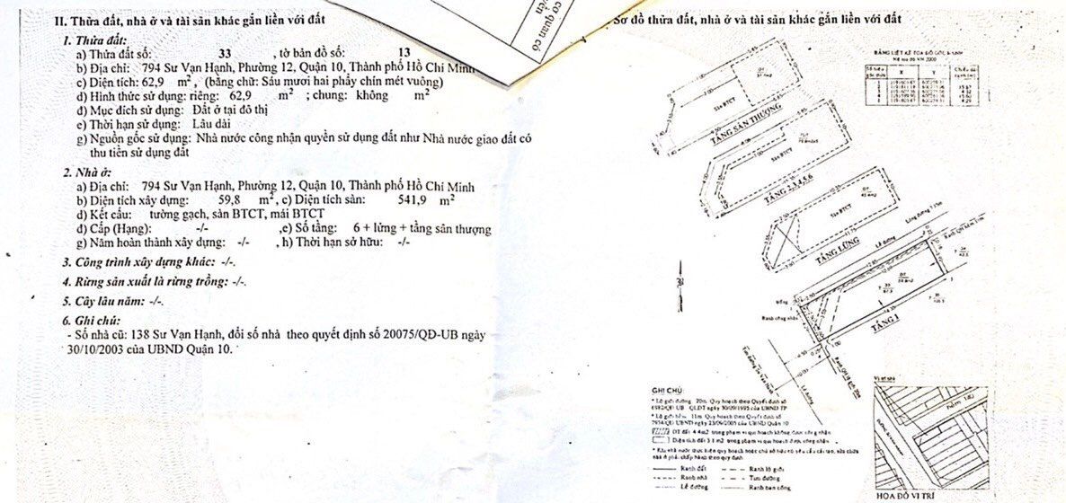 Bán nhà 794 Sư Vạn Hạnh Phường Hòa Hưng - Hinh 4