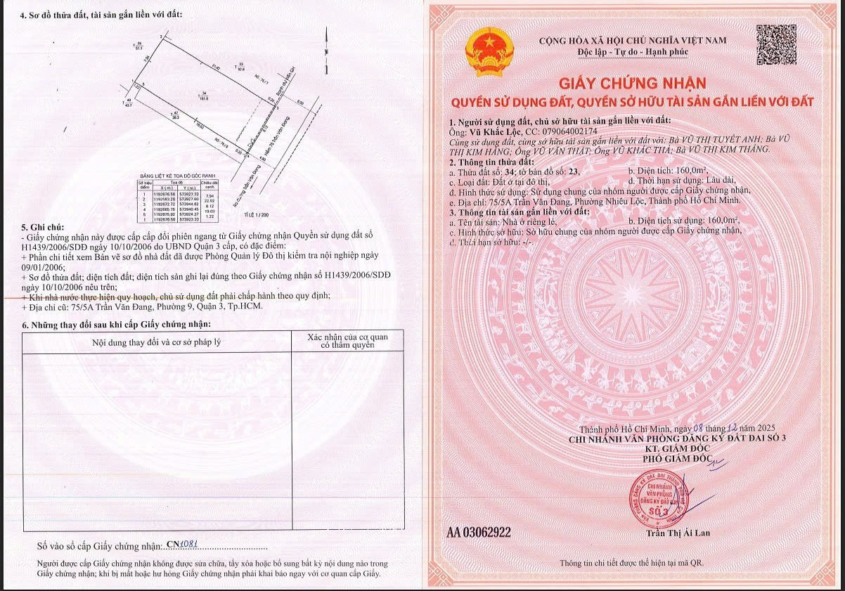 Bán nhà 75/5A Trần Văn Đang Phường Nhiêu Lộc - Hinh 6