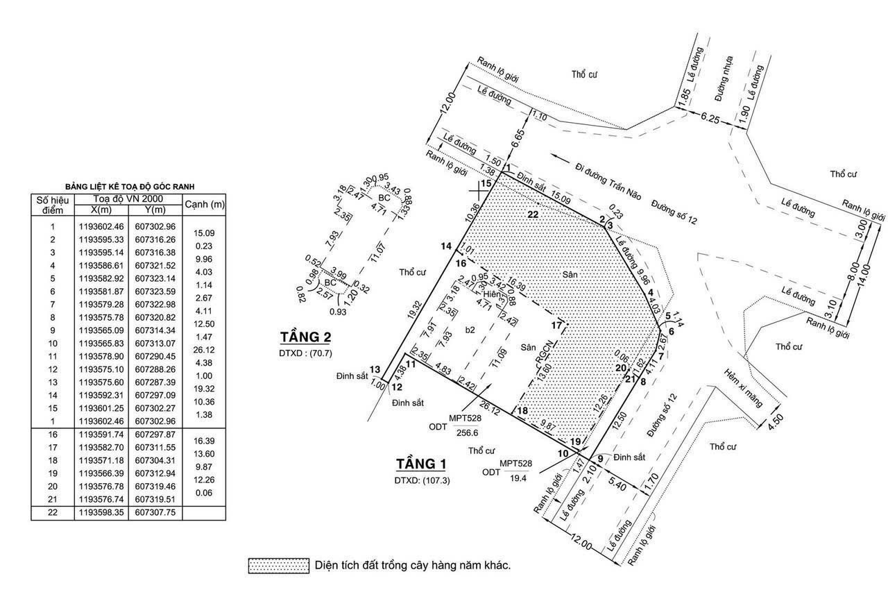 Bán nhà 12-12AThửa: 35Tờ: 202002 Số 12 Phường An Khánh - Hinh 4