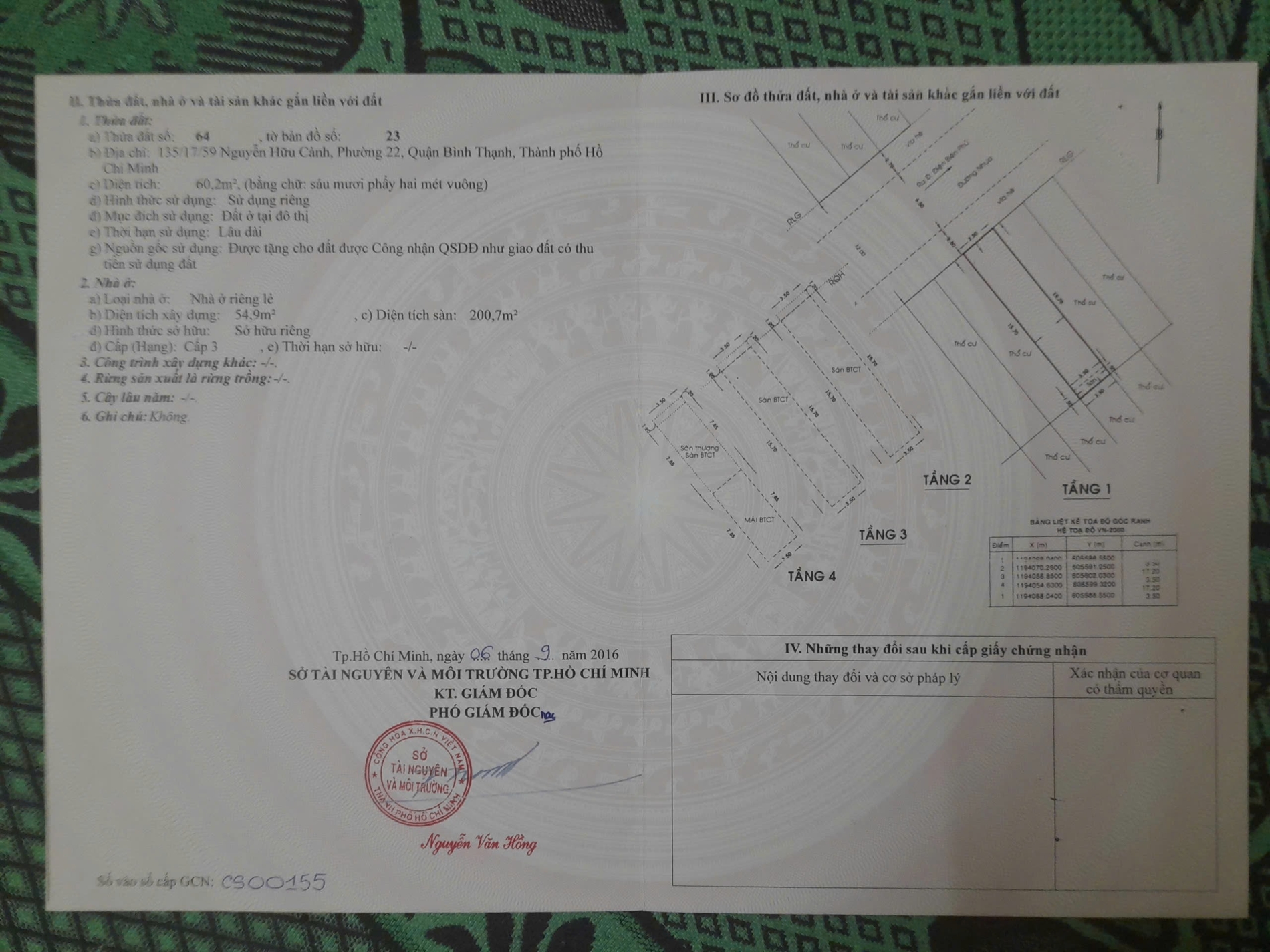 Bán nhà 135/17/59 Nguyễn Hữu Cảnh Phường Thạnh Mỹ Tây - Hinh 3