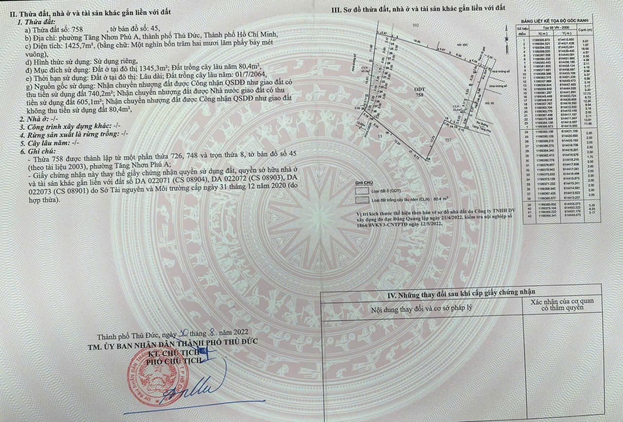 Bán nhà 55A Làng Tăng Phú Phường Tăng Nhơn Phú - Hinh 19