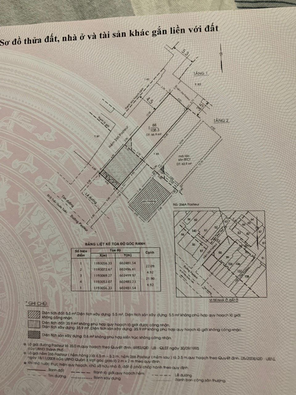 Bán nhà 266A Pasteur Phường Xuân Hòa - Hinh 3