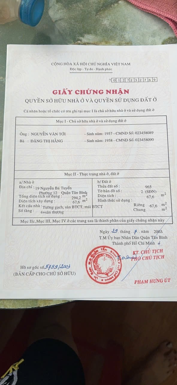 Bán nhà 19 Nguyễn Bá Tuyển Phường Bảy Hiền - Hinh 4