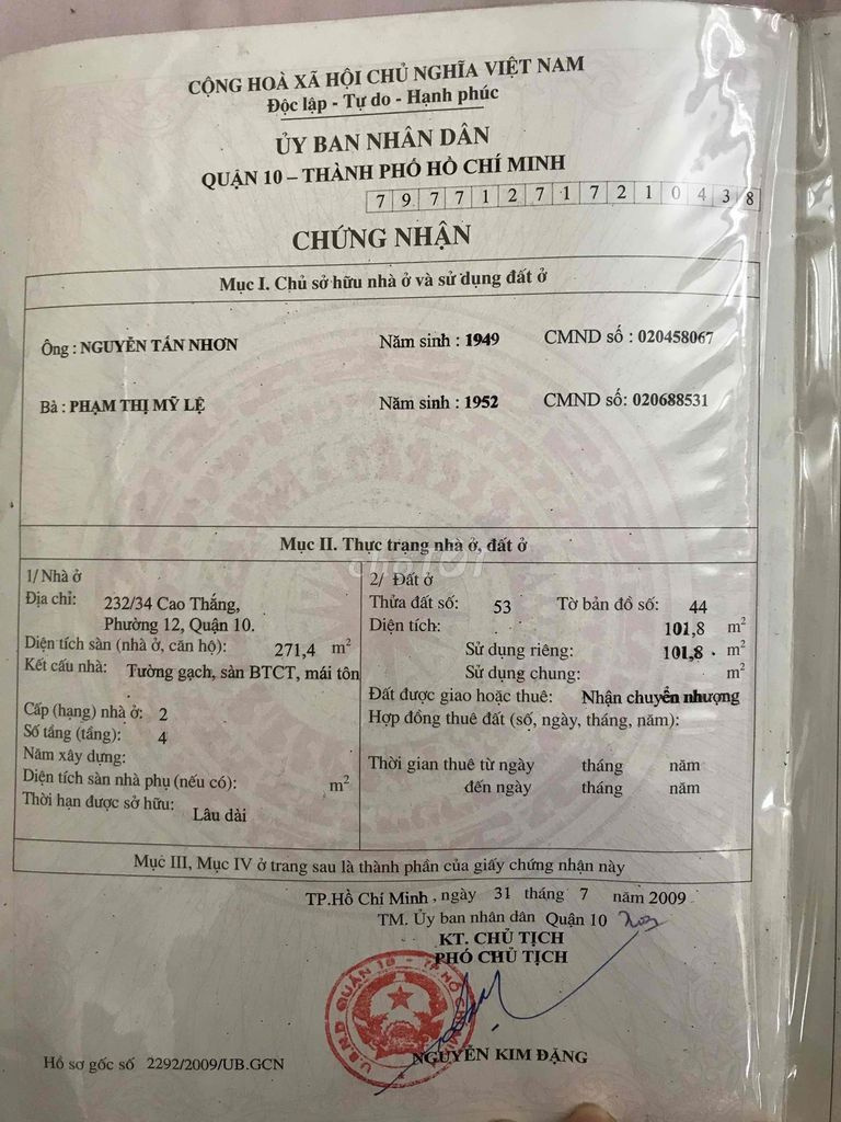 Bán nhà 232/34 Cao Thắng Phường Hòa Hưng - Hinh 9