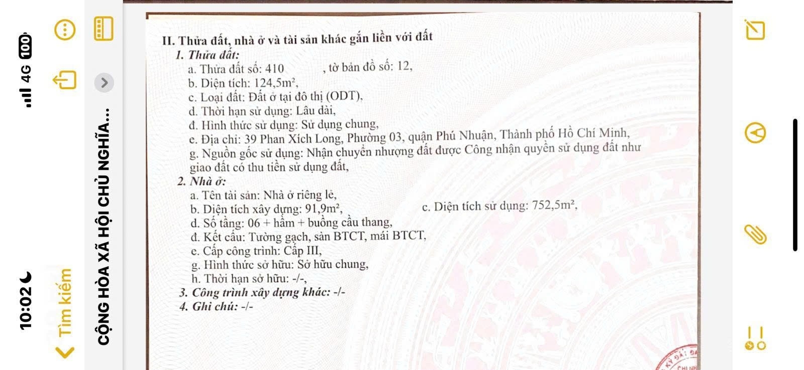 Bán nhà 39 Phan Xích Long Phú Nhuận - Hinh 7