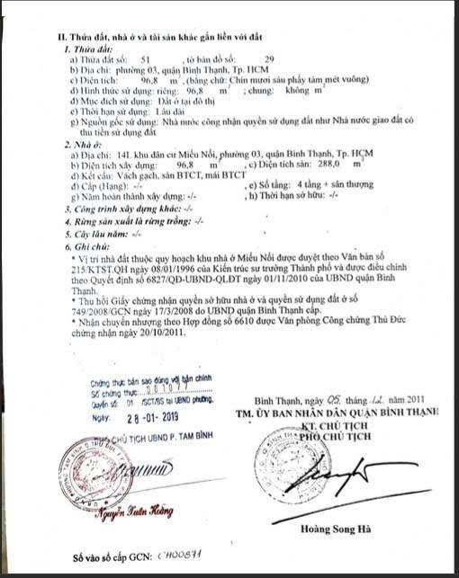 Bán nhà 103-105 Trần Nguyên Đán Bình Thạnh - Hinh 8