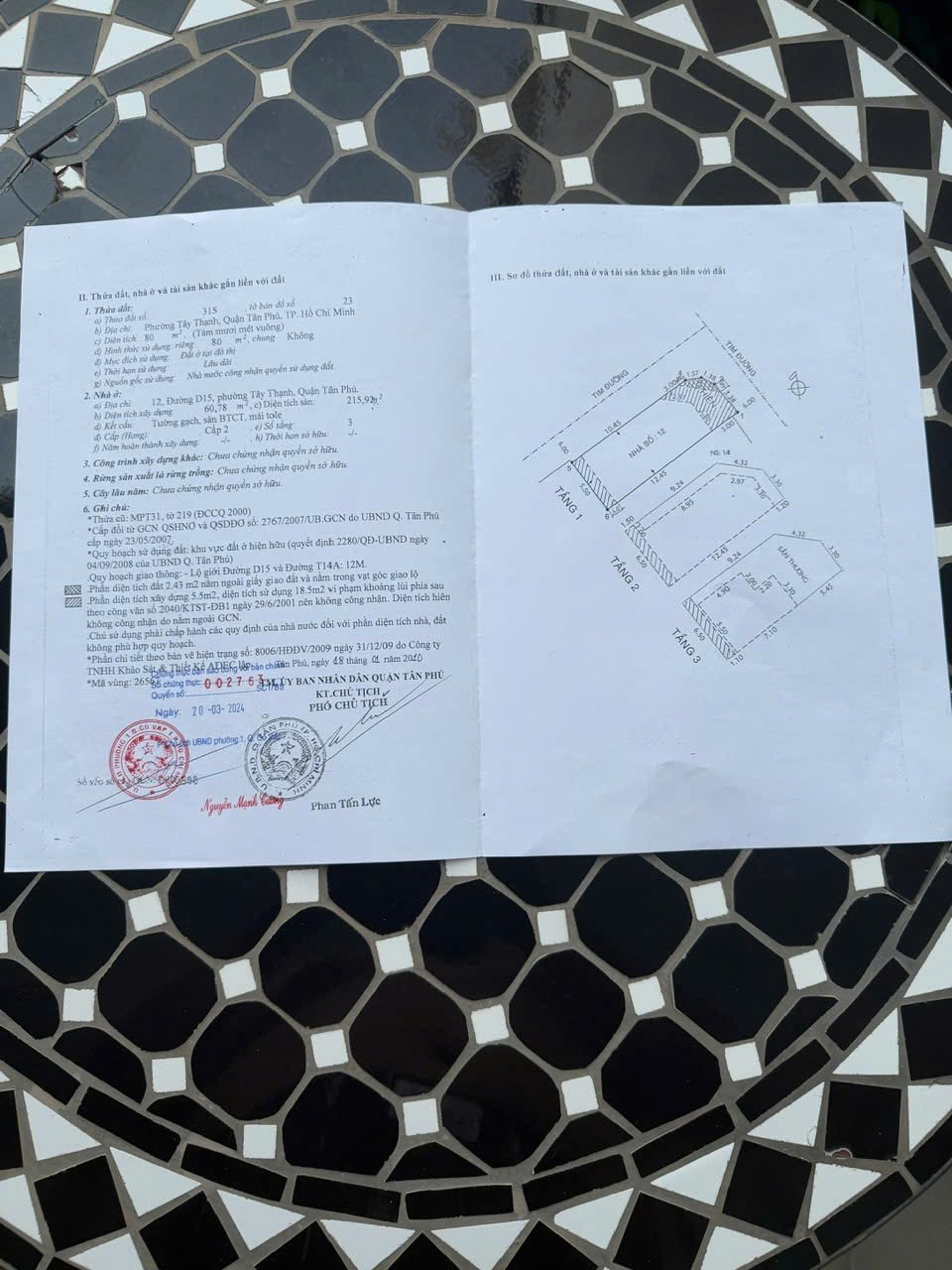 Bán nhà 12 D15 Phường Tây Thạnh - Hinh 3