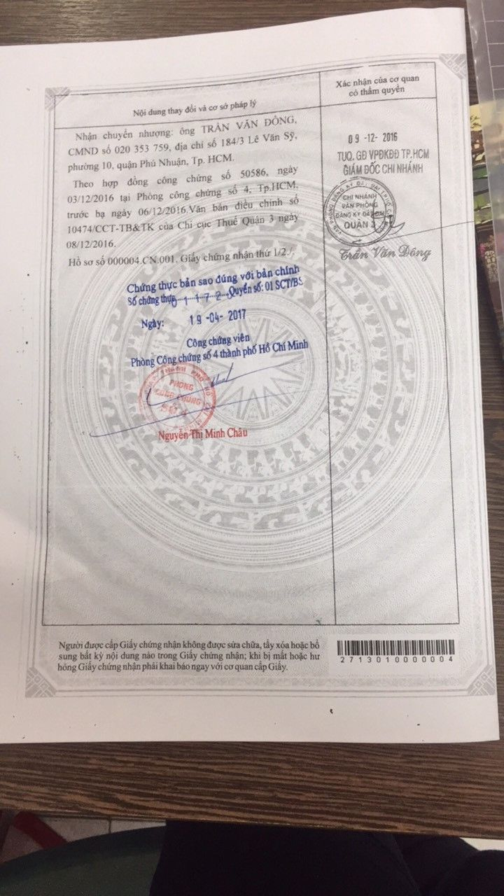 Bán nhà 409a Lê Văn Sỹ Phường Nhiêu Lộc - Hinh 6