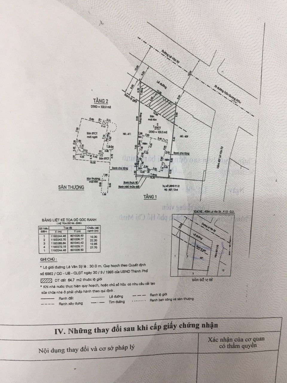 Bán nhà 409a Lê Văn Sỹ Phường Nhiêu Lộc - Hinh 7