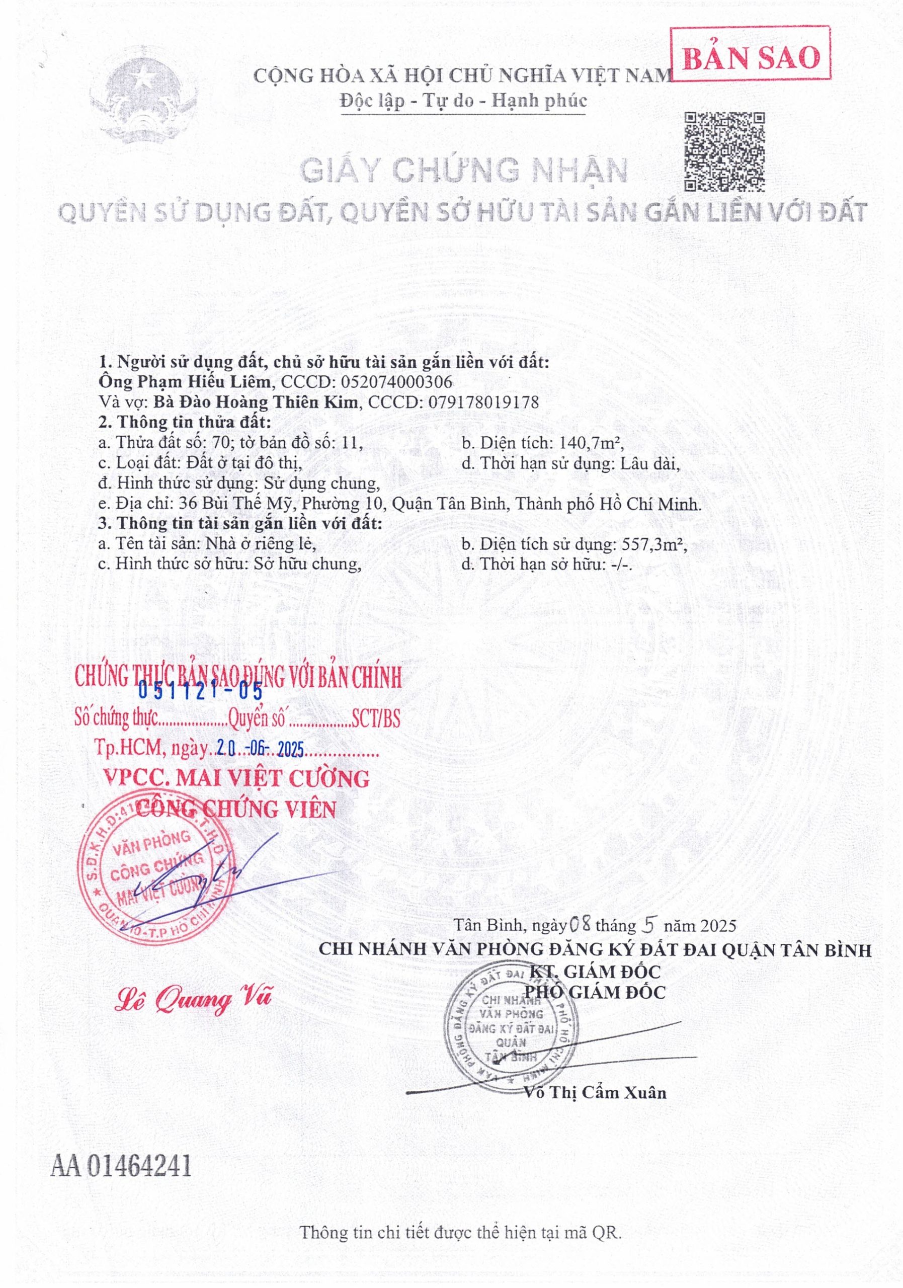 Bán nhà 36 Bùi Thế Mỹ Phường Bảy Hiền - Hinh 14