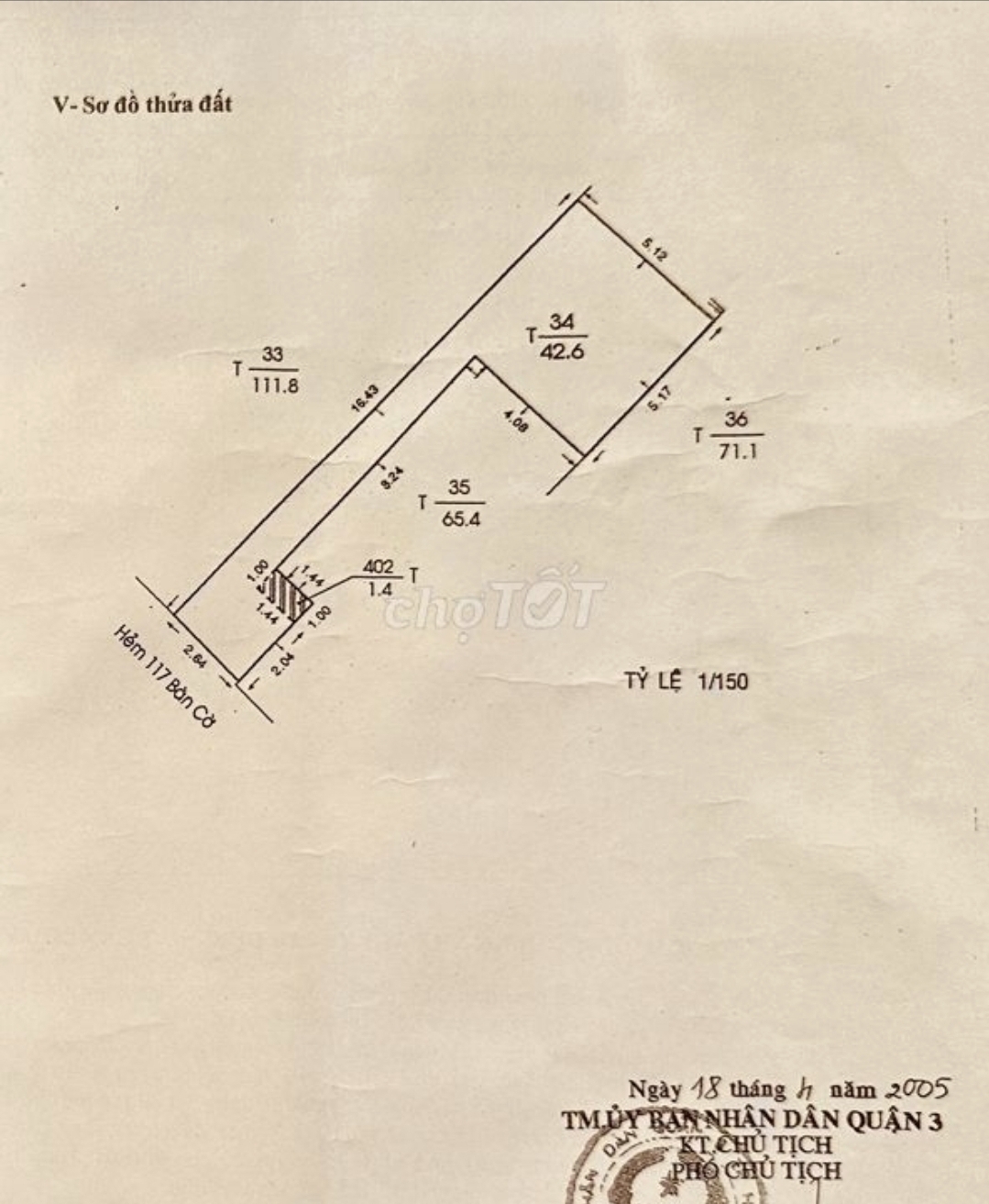 Bán nhà 117/3-117/3A Bàn Cờ Phường Bàn Cờ - Hinh 4