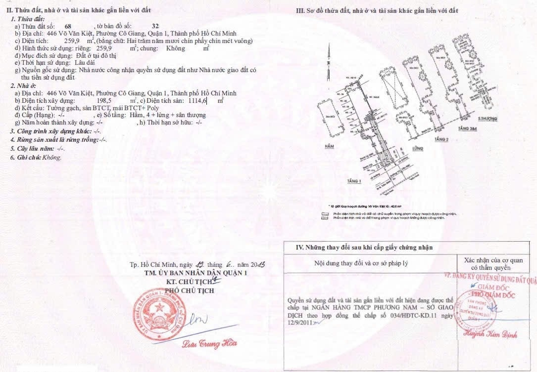 Bán nhà 446 Võ Văn Kiệt Phường Cầu Ông Lãnh - Hinh 6