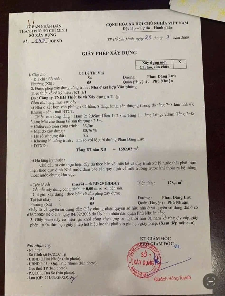 Bán nhà 54 Phan Đăng Lưu Phường Đức Nhuận - Hinh 13