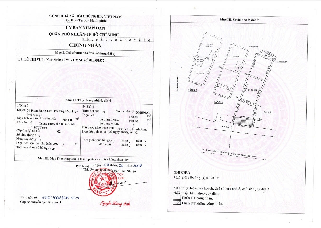 Bán nhà 54 Phan Đăng Lưu Phường Đức Nhuận - Hinh 15