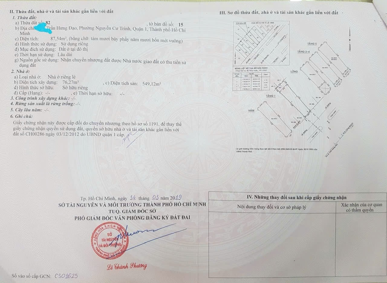 Bán nhà 202 Trần Hưng Đạo Phường Cầu Ông Lãnh - Hinh 6