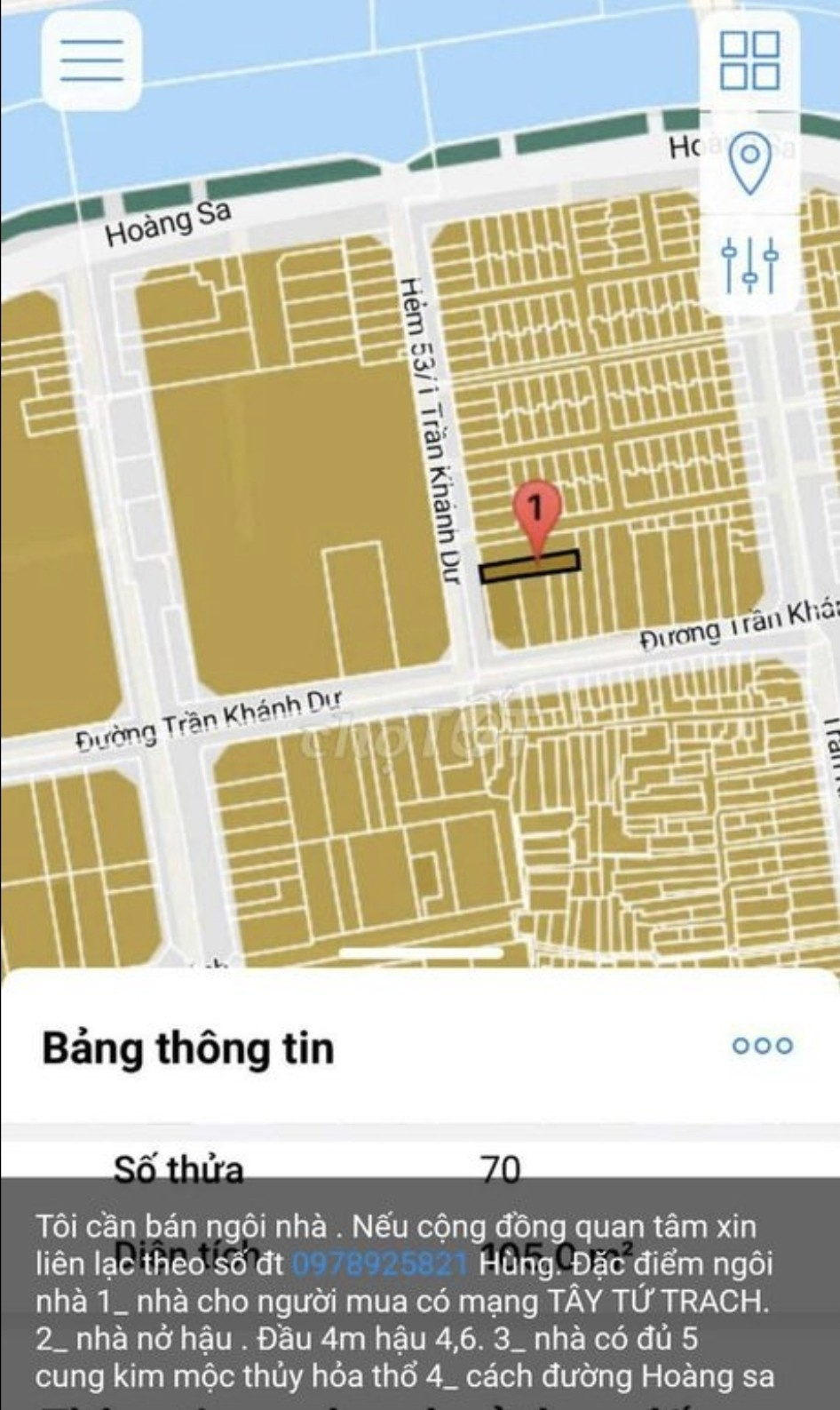 Bán nhà 53/1/2 Trần Khánh Dư Phường Tân Định - Hinh 3