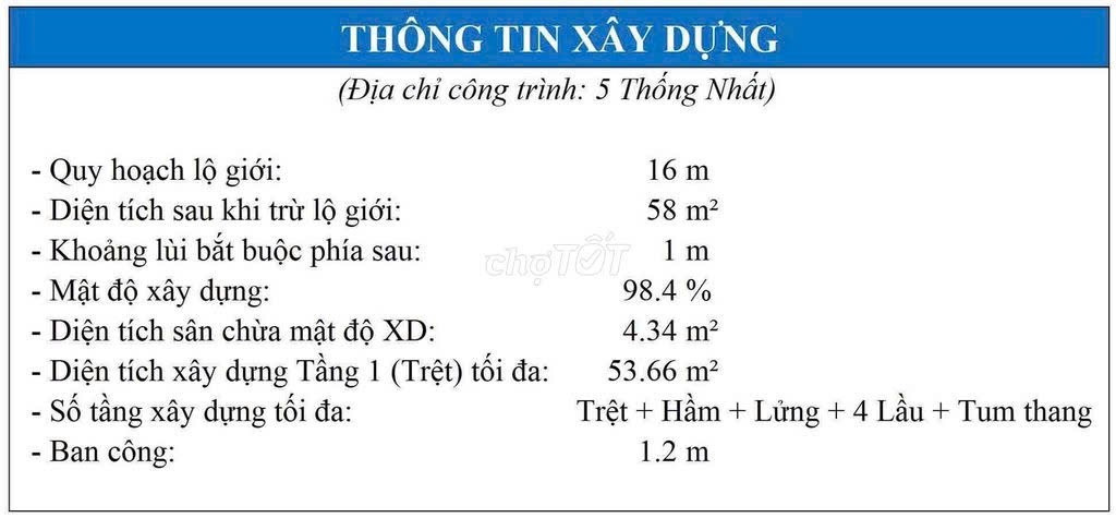 Bán nhà 5 Thống Nhất Phường Phú Thọ Hòa - Hinh 3
