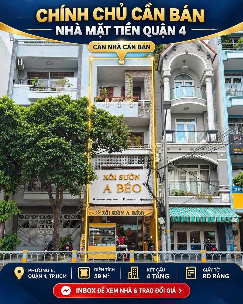 Bán nhà 20 Số 41 Quận 4 - Hinh 5