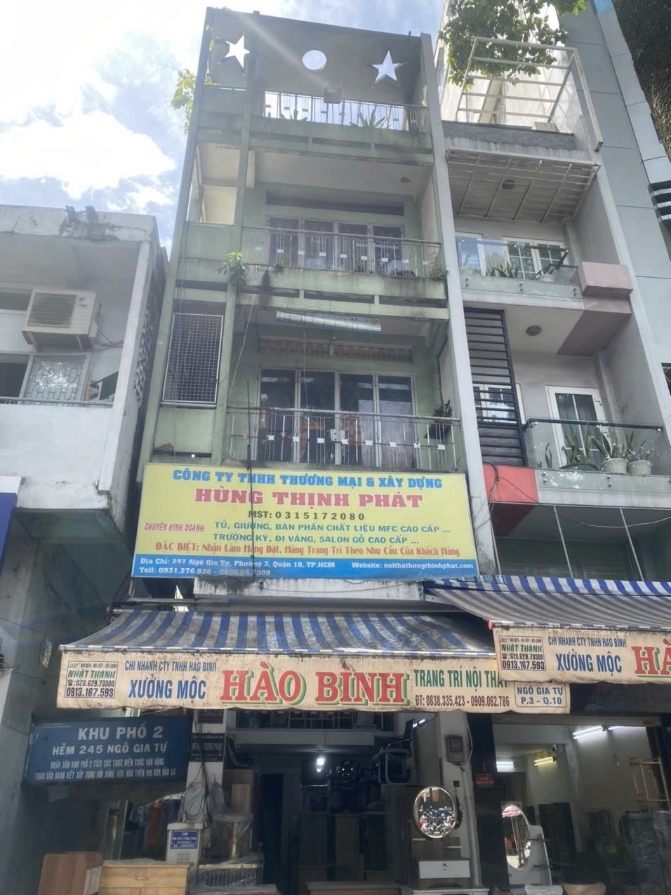 Bán nhà 247 Ngô Gia Tự Phường Vườn Lài - Hinh 1