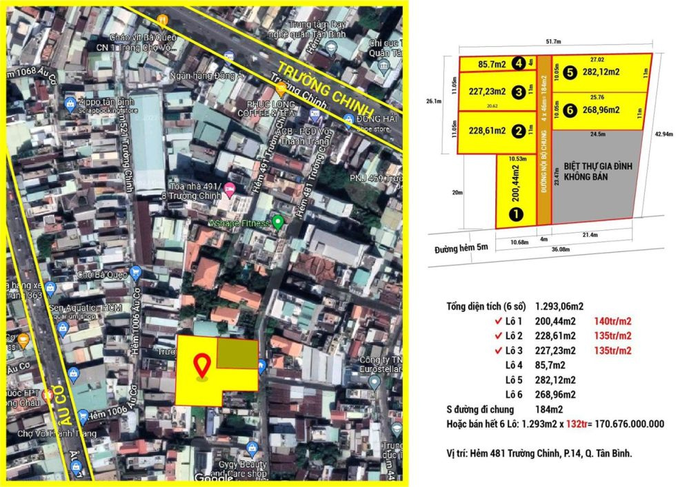 Bán nhà 481/8/1 Trường Chinh Phường Tân Bình - Hinh 2