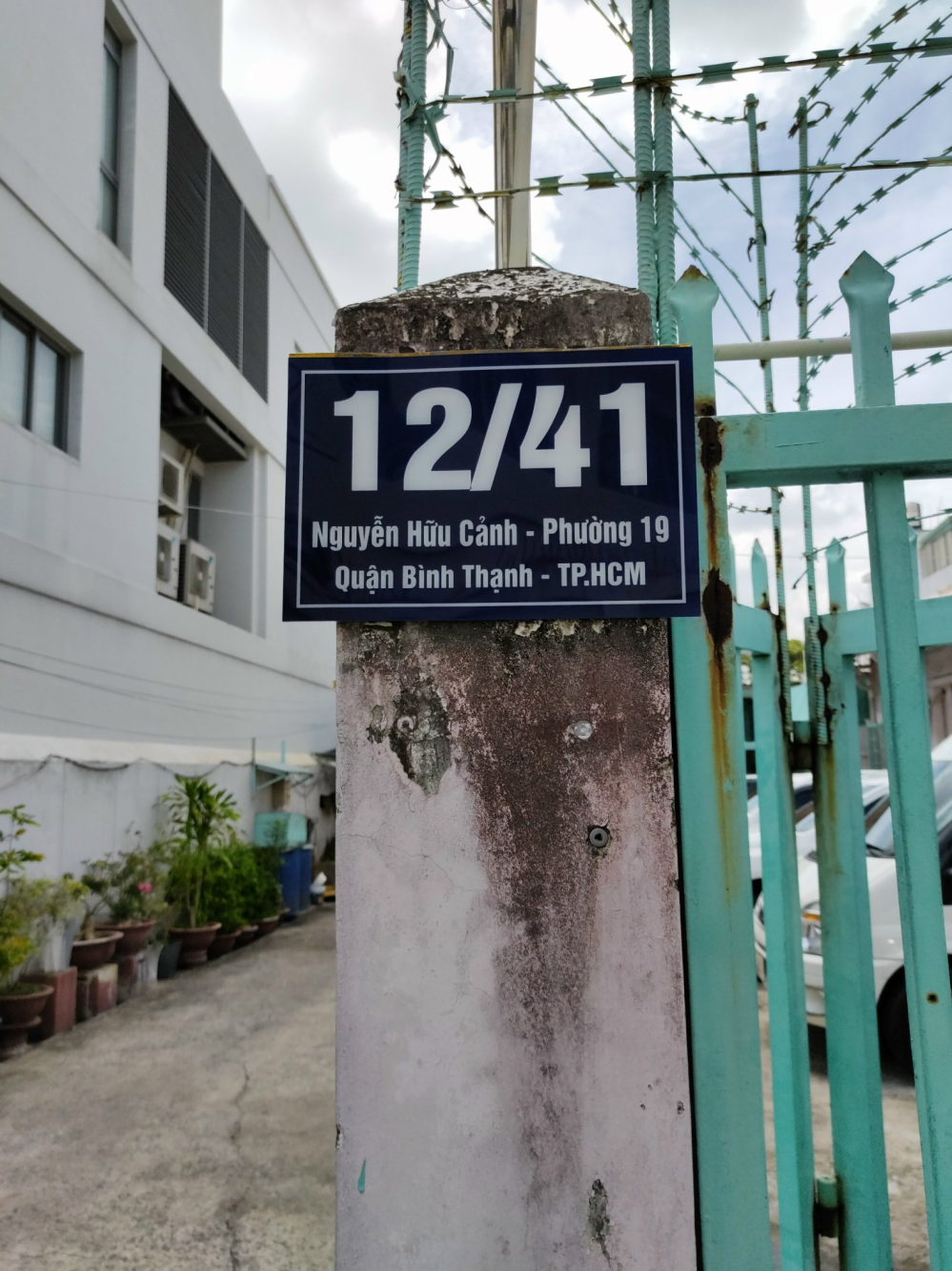 Bán nhà 12/41Thửa: 19Tờ: 41 Nguyễn Hữu Cảnh Phường Thạnh Mỹ Tây - Hinh 1