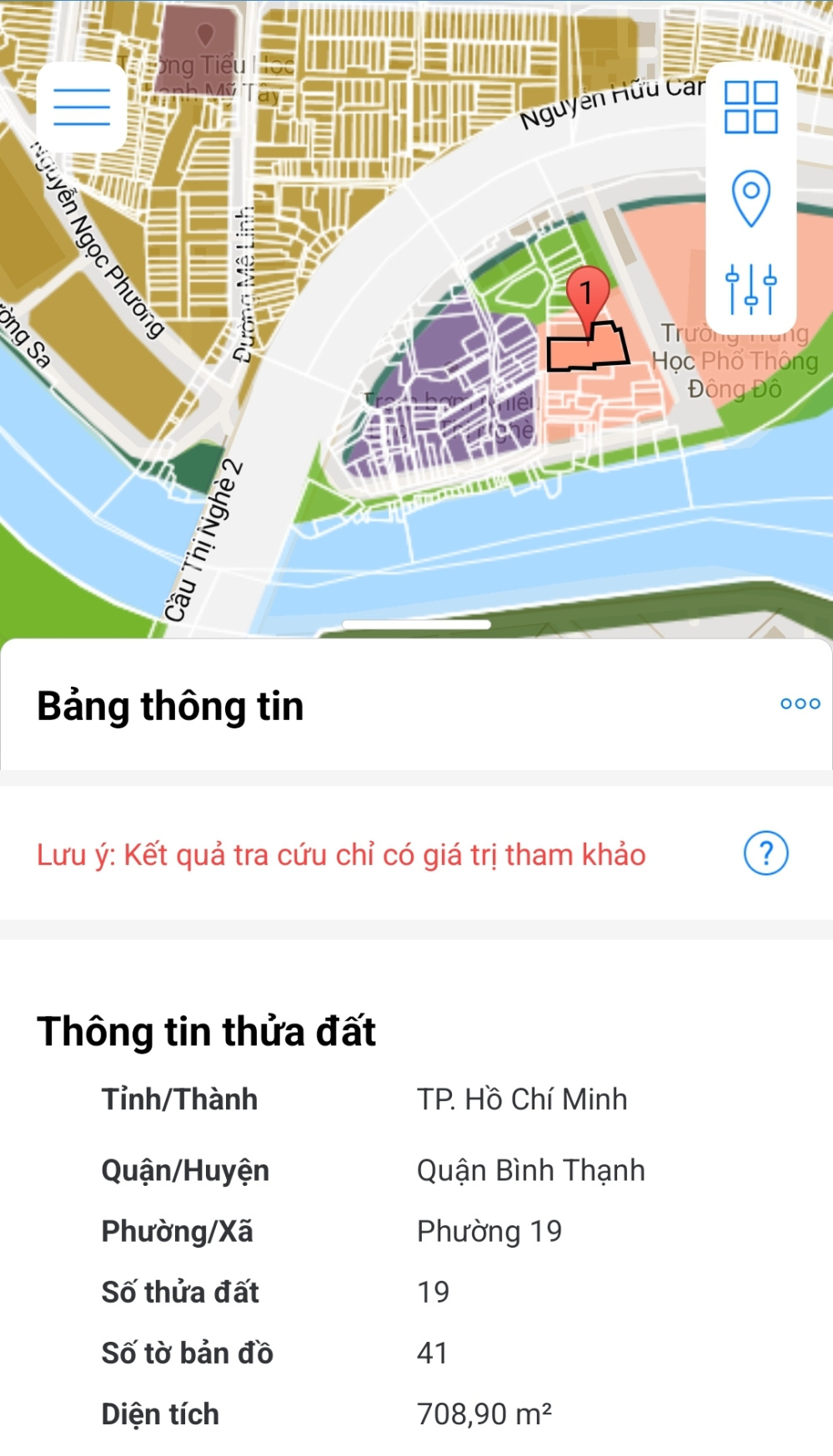 Bán nhà 12/41Thửa: 19Tờ: 41 Nguyễn Hữu Cảnh Phường Thạnh Mỹ Tây - Hinh 4