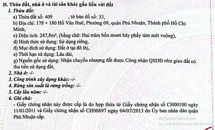 Bán nhà 178-180 Hồ Văn Huê Phường Đức Nhuận - Hinh 2