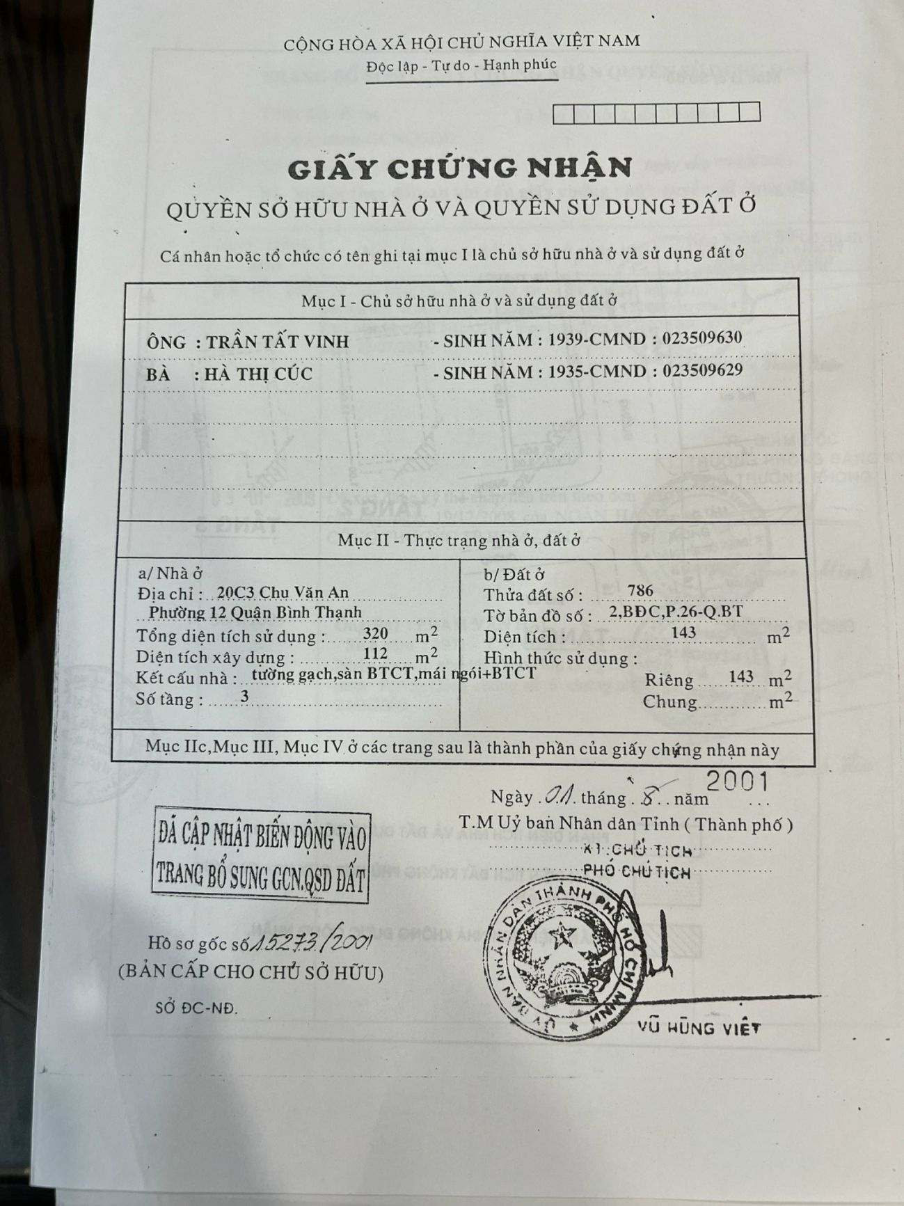 Bán nhà 40 Số 3 Cư xá Chu Văn An Phường Bình Thạnh - Hinh 7