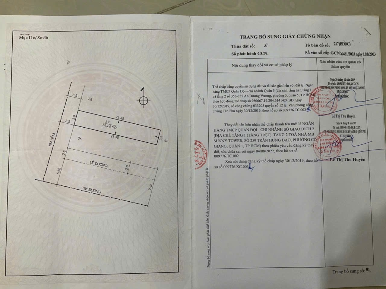 Bán nhà 182 Tân Hương Phường Phú Thọ Hòa - Hinh 6