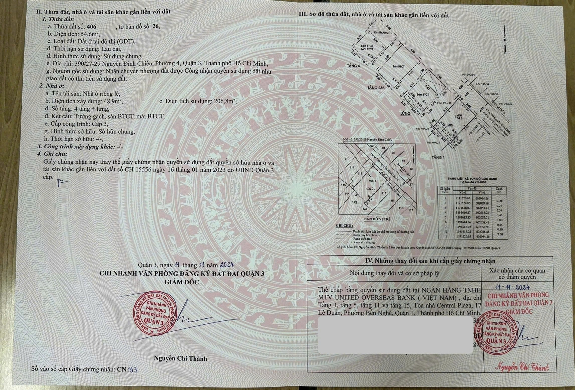 Bán nhà 390/27-29 Nguyễn Đình Chiểu Phường Xuân Hòa - Hinh 9