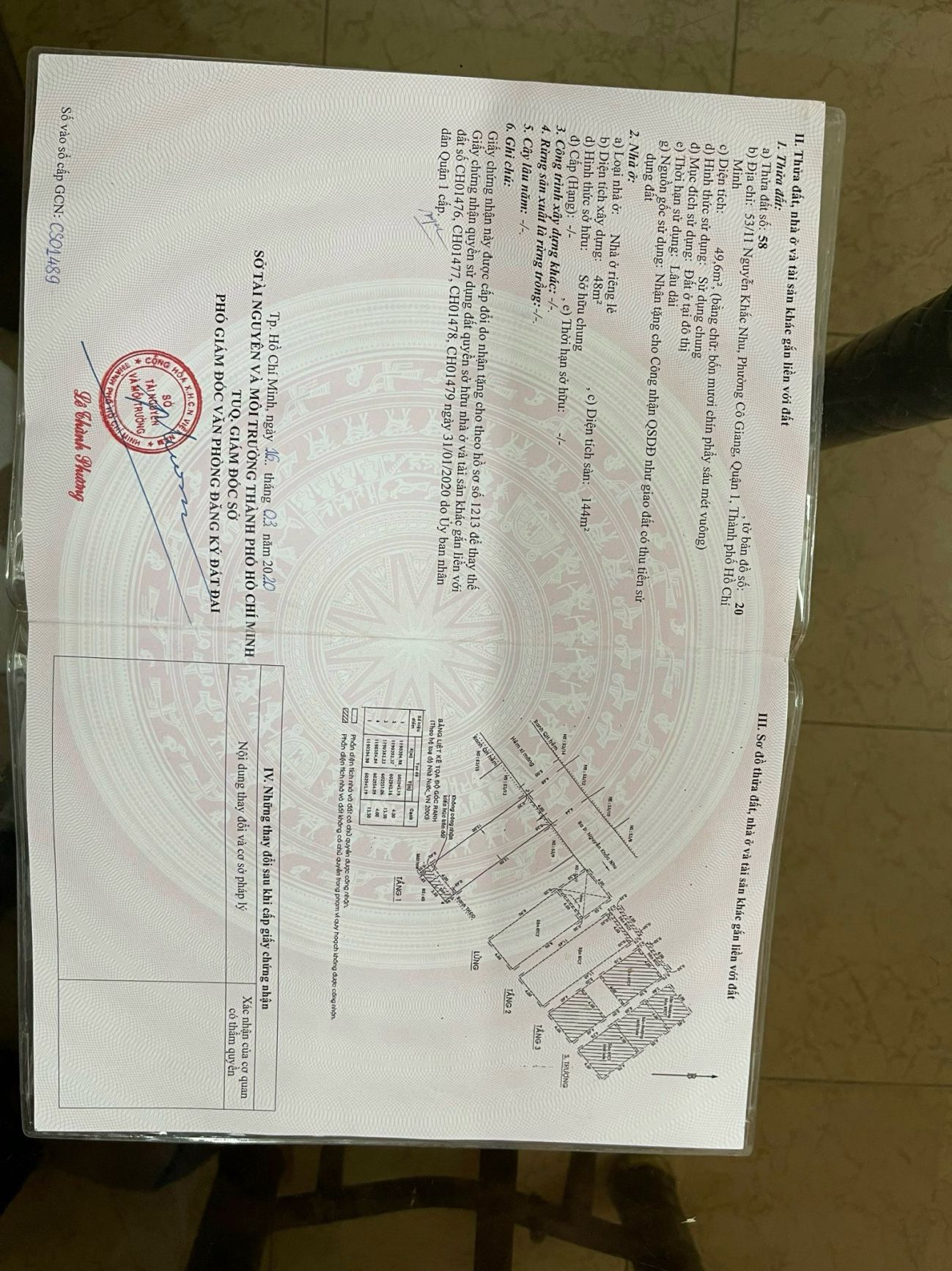 Bán Nhà 53/11 Nguyễn Khắc Nhu Phường Cầu Ông Lãnh - Hinh 1