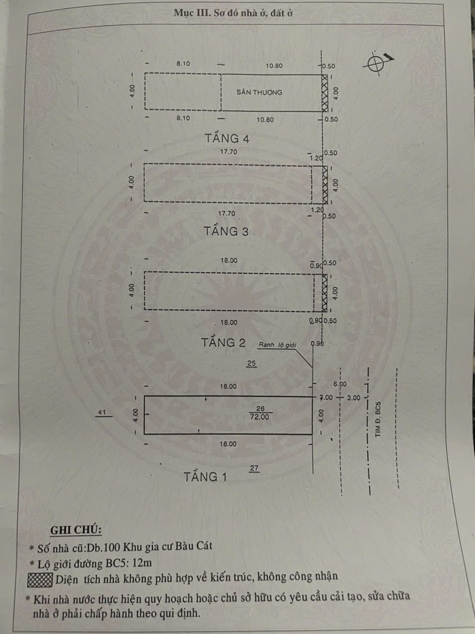 Bán nhà 26-28 Bàu Cát 5 Phường Tân Bình - Hinh 2