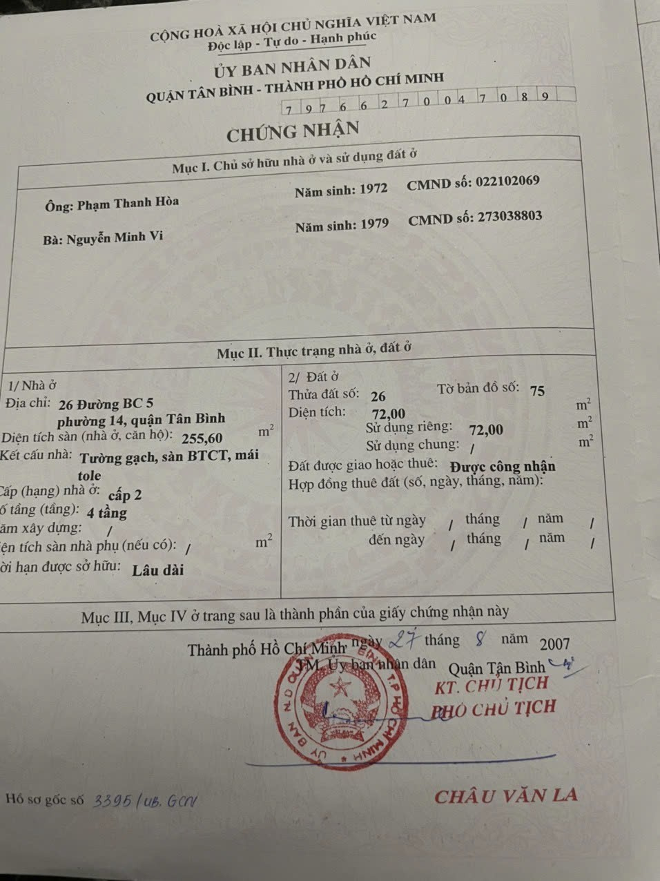Bán nhà 26-28 Bàu Cát 5 Phường Tân Bình - Hinh 3