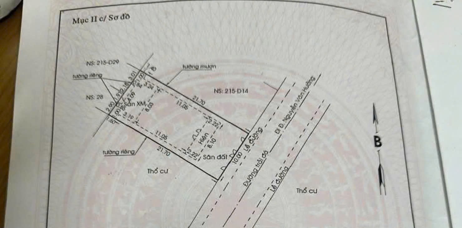 Bán nhà 215D15 Nguyễn Văn Hưởng Phường An Khánh - Hinh 2