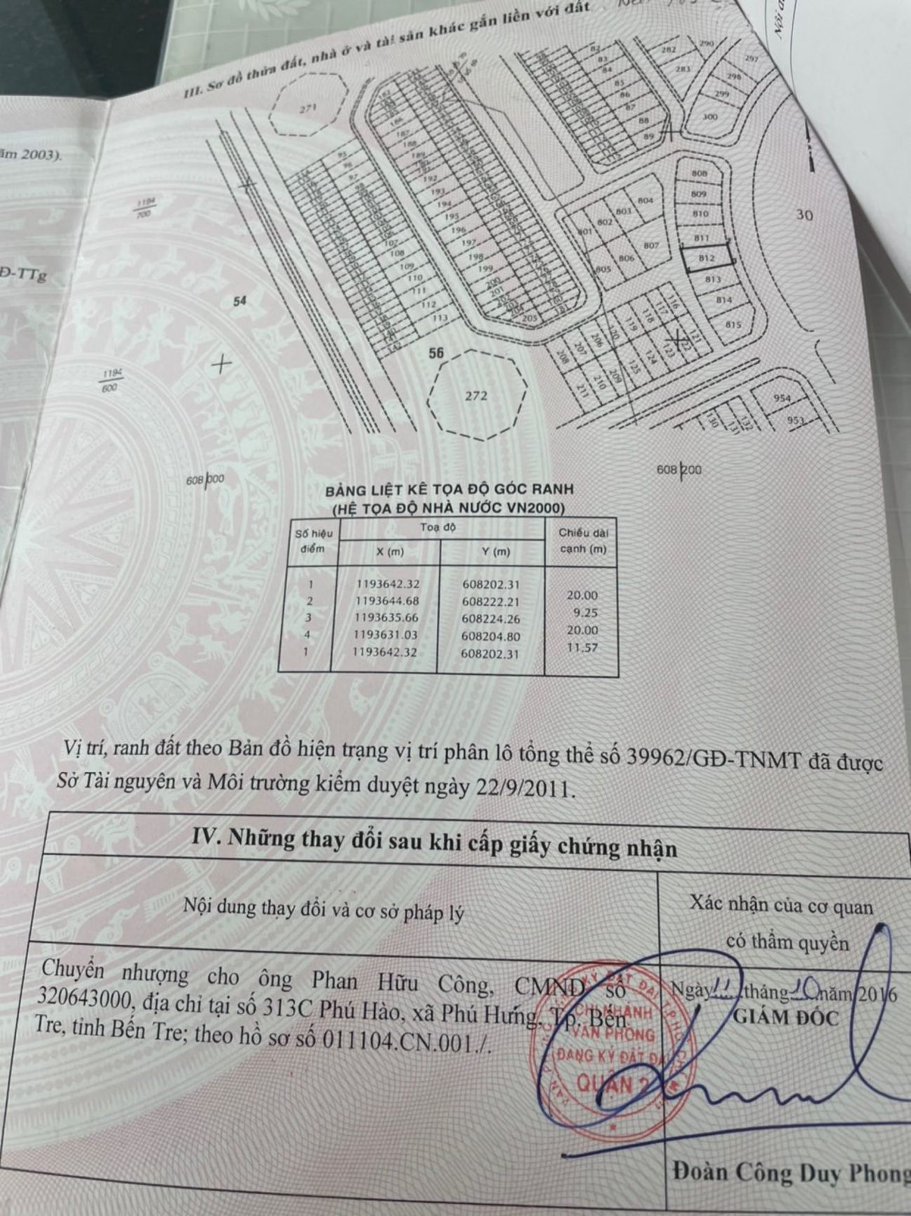 Bán nhà 144Thửa: 812Tờ: 69 Cao Đức Lân Phường Bình Trưng - Hinh 5