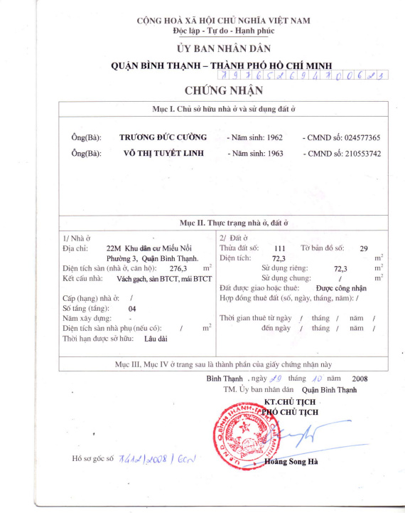 Bán nhà 74-76 Trần Nguyên Đán Bình Thạnh - Hinh 7