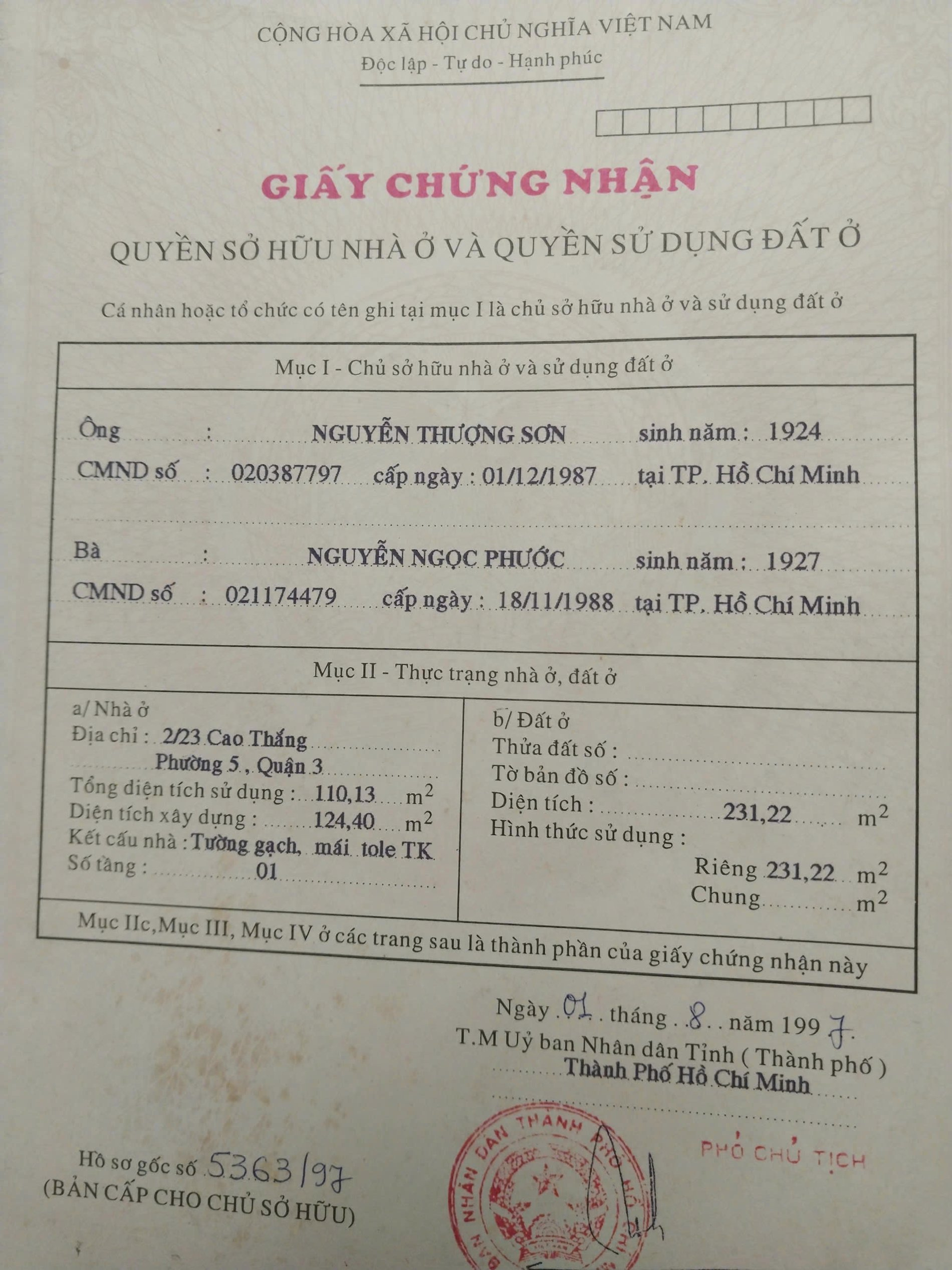 Bán nhà 2/23 Cao Thắng Phường Bàn Cờ - Hinh 2