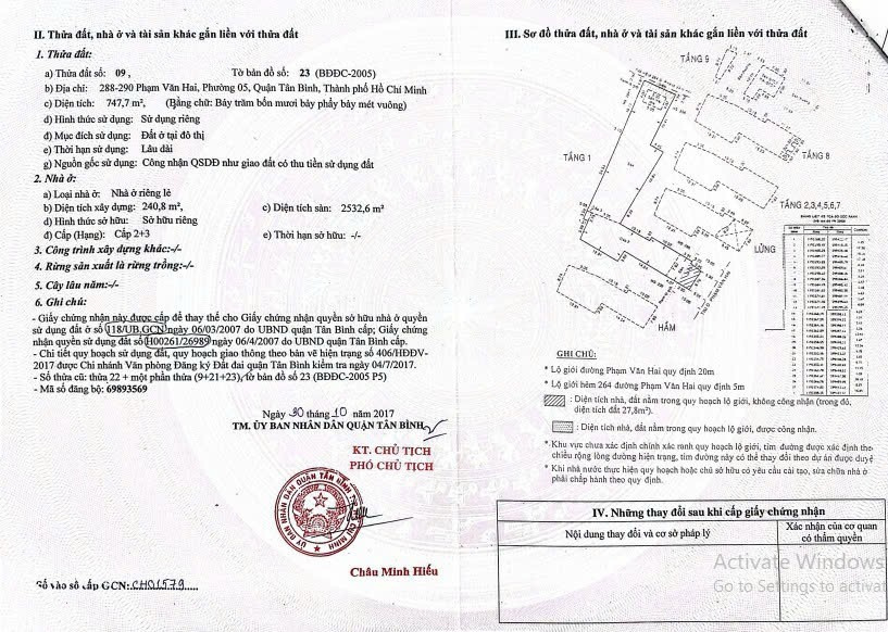 Bán nhà 288-290 Phạm Văn Hai Phường Tân Sơn Nhất - Hinh 8