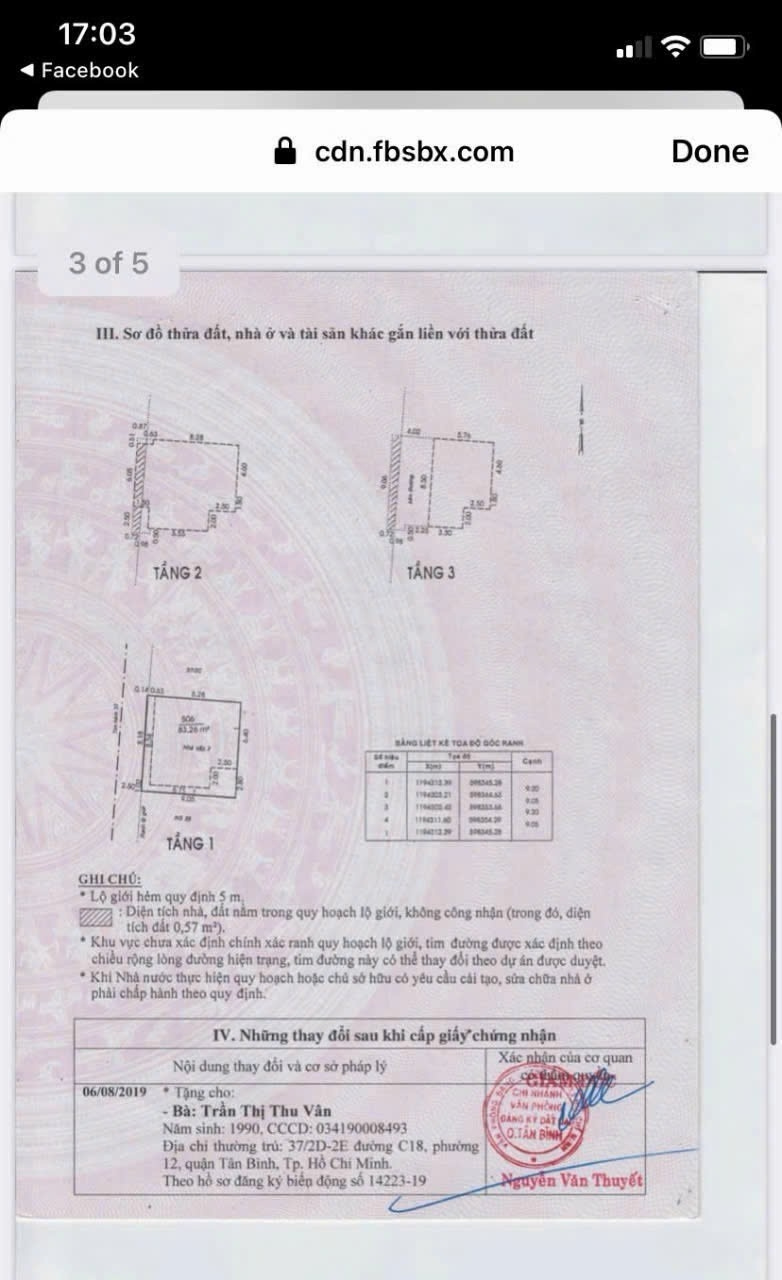 Bán nhà 37/2D-2E C18 Phường Bảy Hiền - Hinh 3