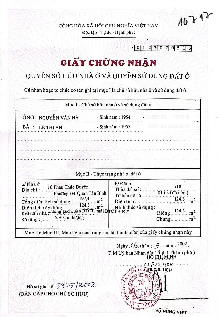 Bán nhà 18 Phan Thúc Duyện Phường Tân Sơn Nhất - Hinh 4