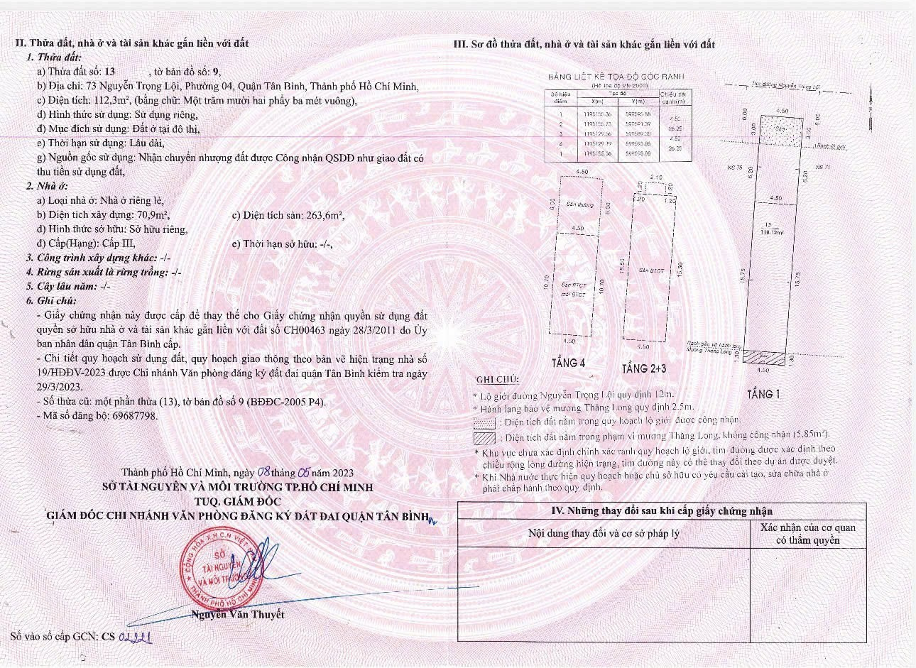Bán nhà 73 Nguyễn Trọng Lội Phường Tân Sơn Nhất - Hinh 6